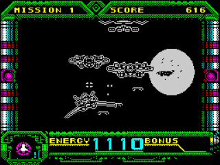Galaxy Force screenshot 2 for ZX Spectrum
